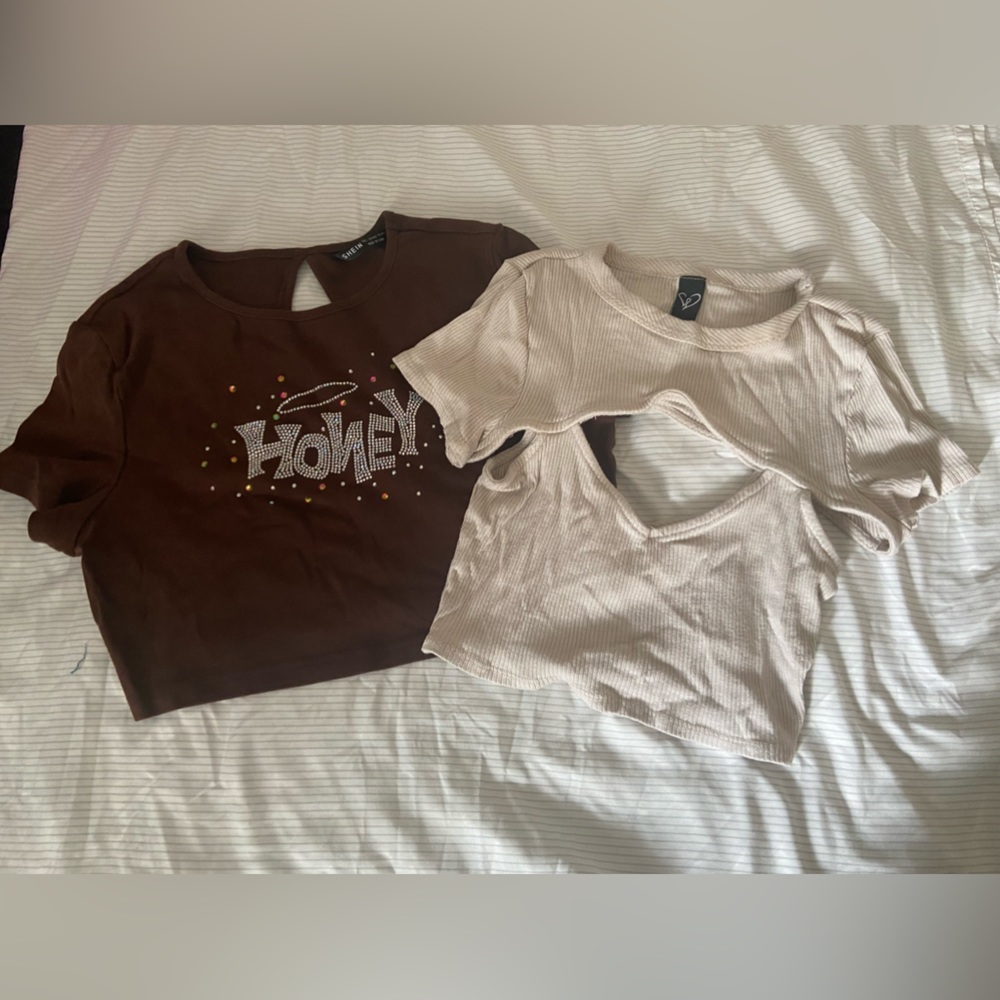 Two crop tops